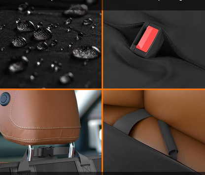 Protection de Siège avant Imperméable pour Chiens - Couverture de Siège de Voiture Antidérapante avec Protection contre les Éraflures