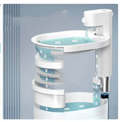 Fontaine Automatique pour Animaux Domestiques avec Filtre et Pompe Silencieuse