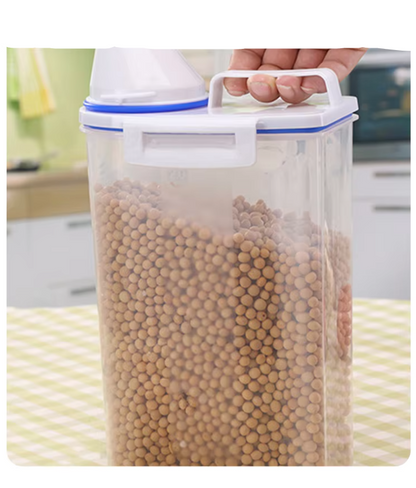 Distributeur Alimentaire pour Animaux de Compagnie avec Gobelet Gradué