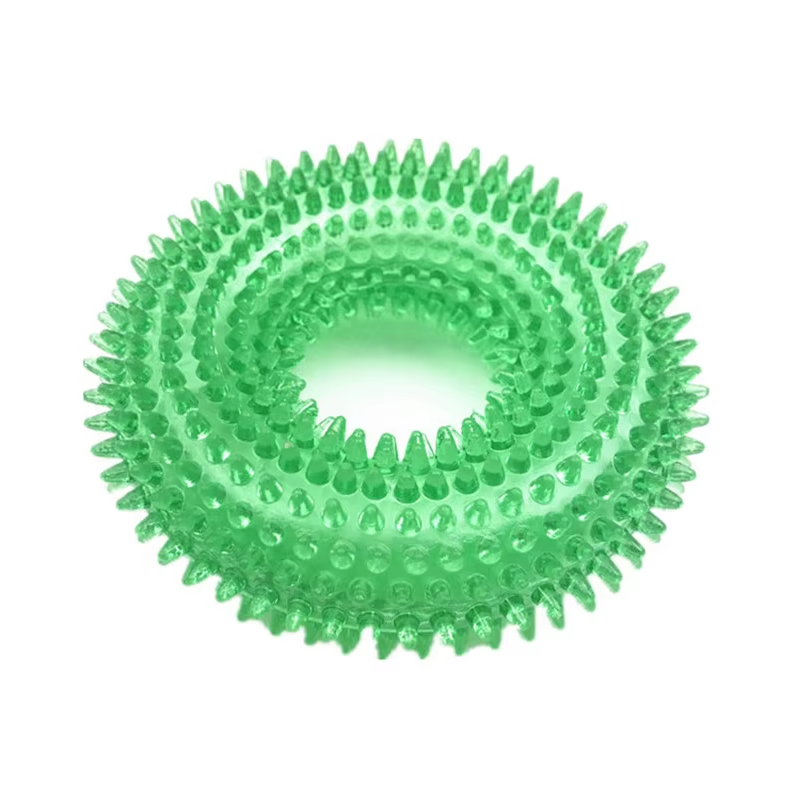 Jouets pour Chiens Anneau de Dentition - Jouet de Dentition Robuste pour le Massage des Dents
