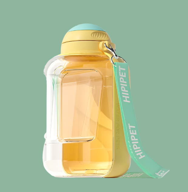 Bouteille 2 en 1 pour Chiens - Bouteille D' Eau avec Gamelle pour les Déplacements
