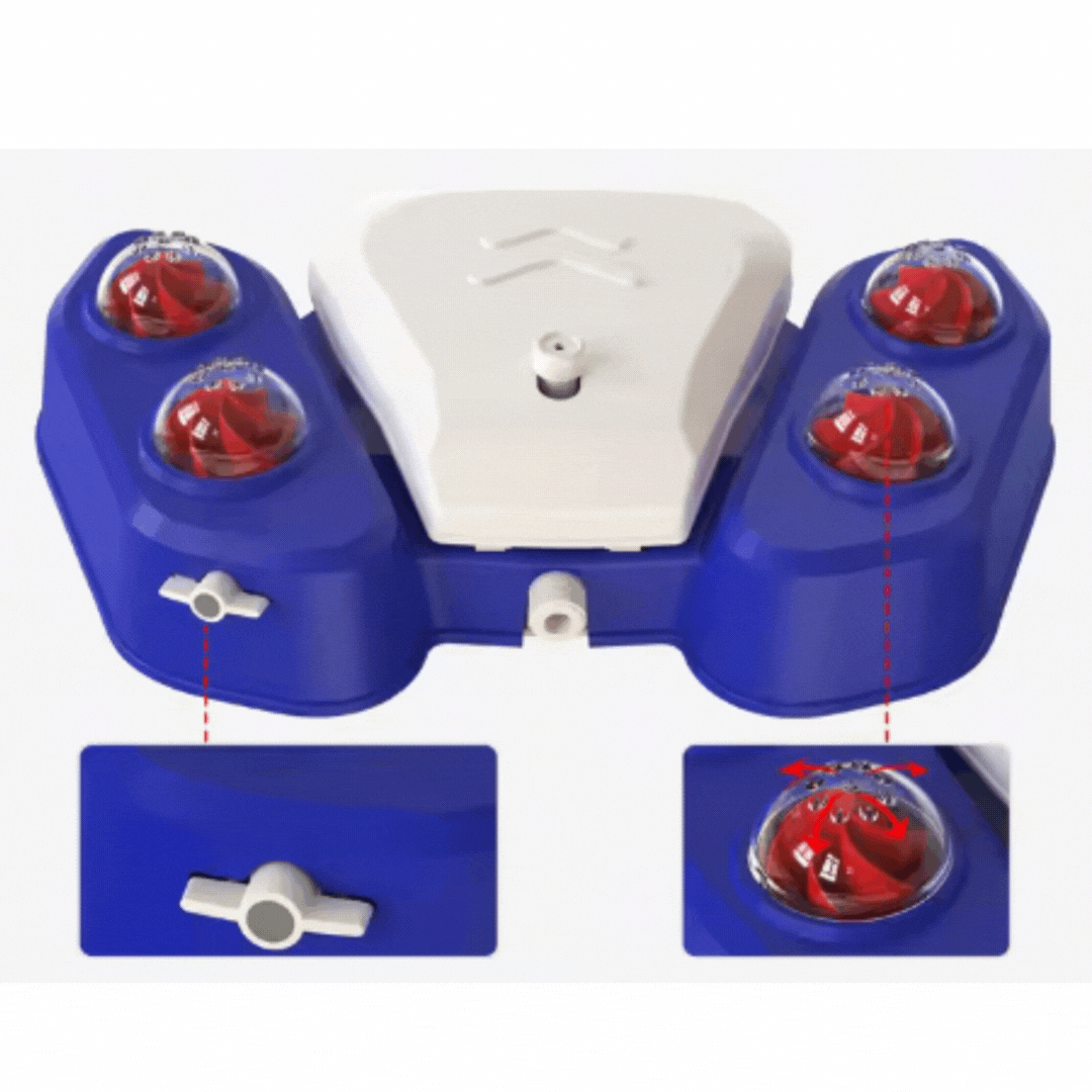 Jouets Sprinkler pour Animaux de Compagnie - Douche Interactive à Jet D' Eau pour Chiens
