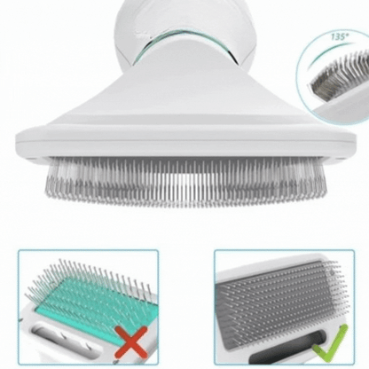 Le Peigne Multifonctionnel 3 en 1 pour Animaux de Compagnie - Sèche - Cheveux Peigne et Masseur