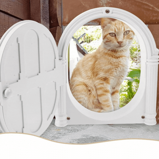 Porte D' Entrée Décorative au Design Classique - Jouet pour Petits Animaux