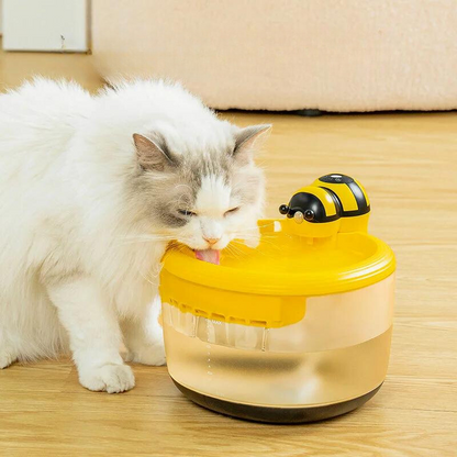 Fontaine À Eau Automatique Pour Animaux De Compagnie Au Design D'abeille