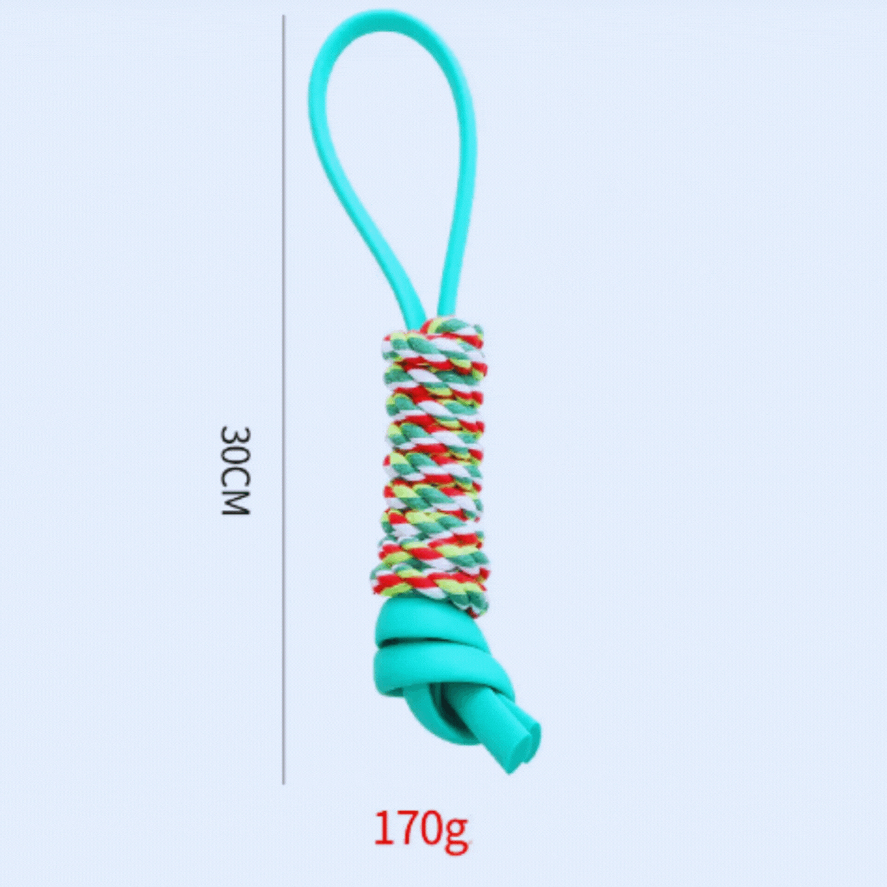Jouets pour Chiens en Corde - Corde de Traction Colorée à Mâcher et à Jouer
