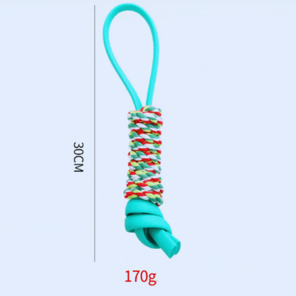 Jouets pour Chiens en Corde - Corde de Traction Colorée à Mâcher et à Jouer