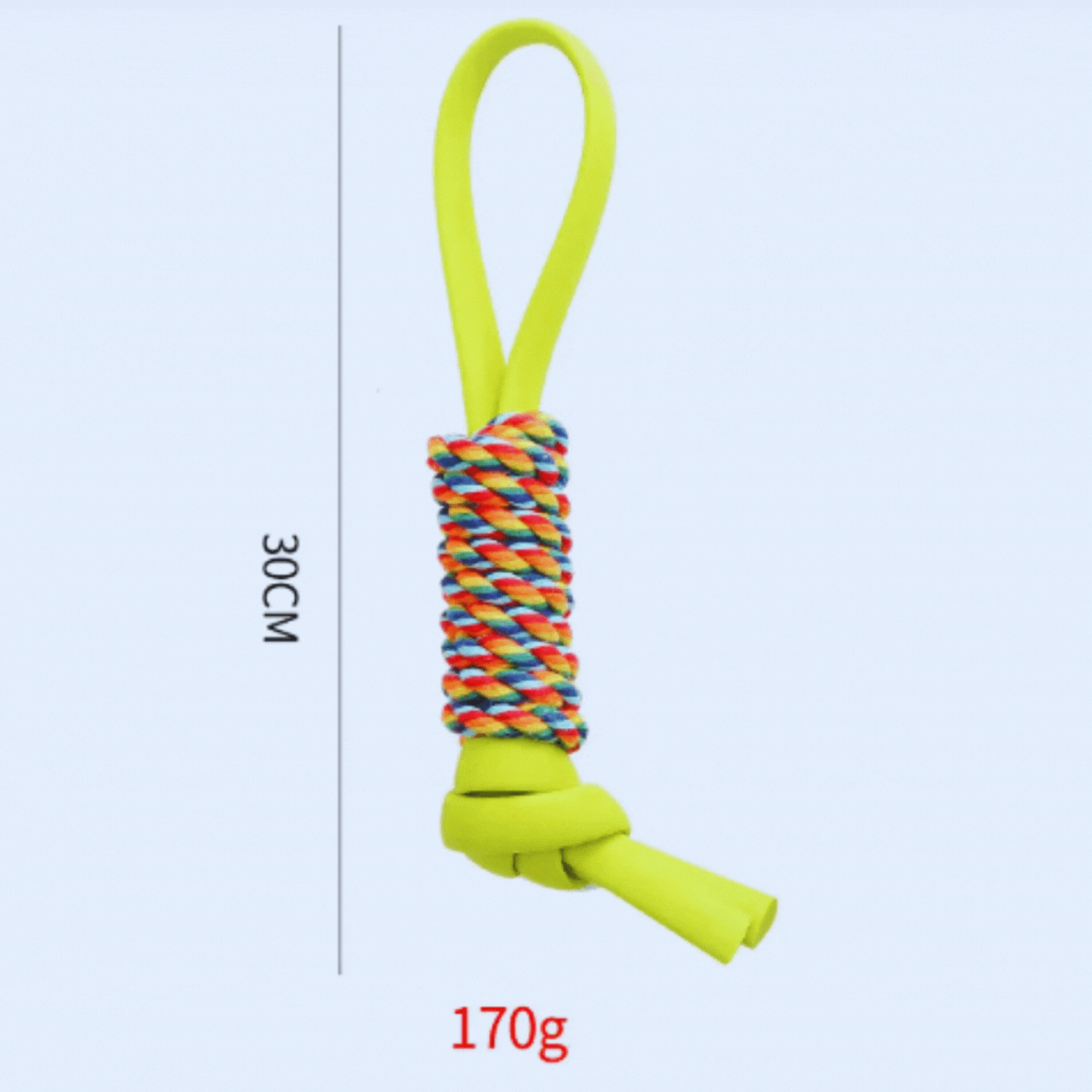 Jouets pour Chiens en Corde - Corde de Traction Colorée à Mâcher et à Jouer
