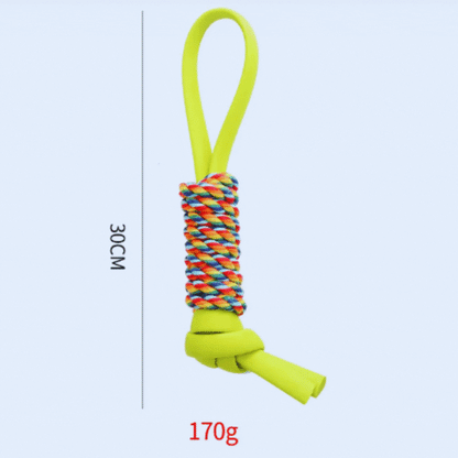 Jouets pour Chiens en Corde - Corde de Traction Colorée à Mâcher et à Jouer