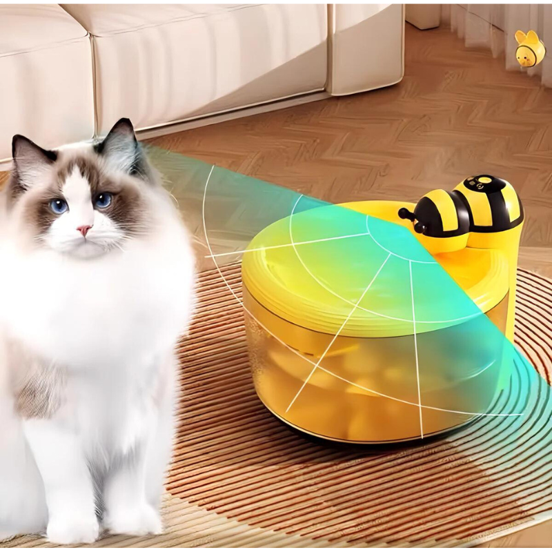 Fontaine À Eau Automatique Pour Animaux De Compagnie Au Design D'abeille