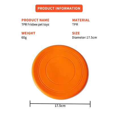 Jouets pour Chiens Frisbee - Disque Robuste pour des Jeux Actifs