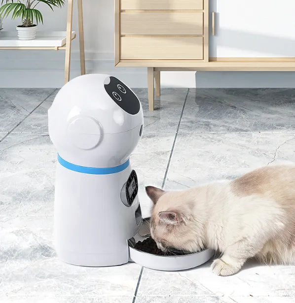 Distributeur Automatique de Nourriture pour Chiens avec Affichage Numérique