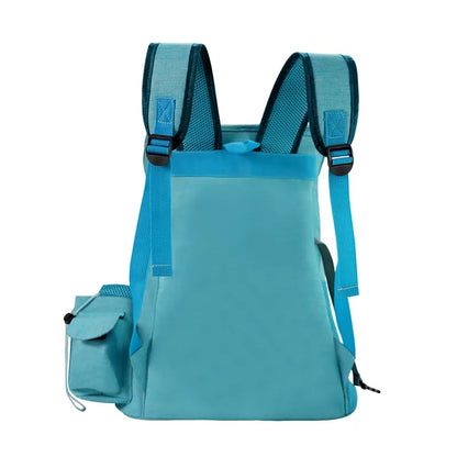 Sac à Dos de Transport pour Animaux Domestiques avec Design en Filet - Sac de Transport Confortable pour Chats et Petits Chiens