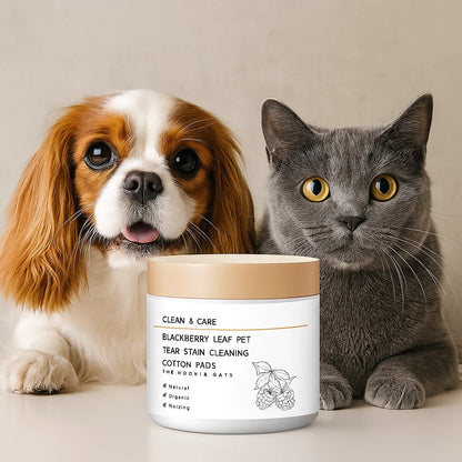 Lingettes nettoyantes pour les yeux des animaux – pour un regard propre et éclatant