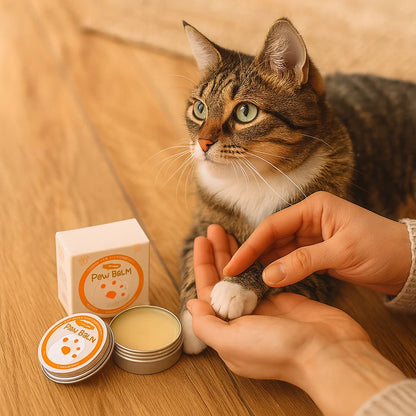 Crème de soin pour les pattes des chats