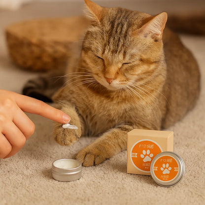 Crème de soin pour les pattes des chats
