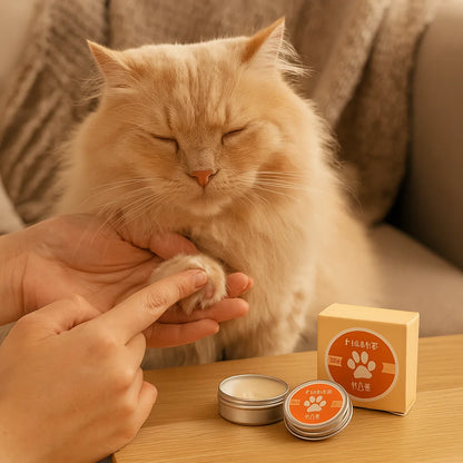 Crème de soin pour les pattes des chats