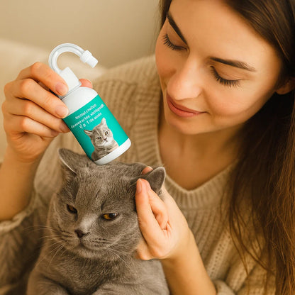 Nettoyant Auriculaire Naturel pour Chats