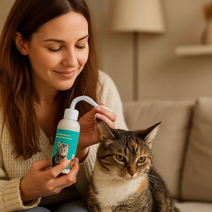 Nettoyant Auriculaire Naturel pour Chats