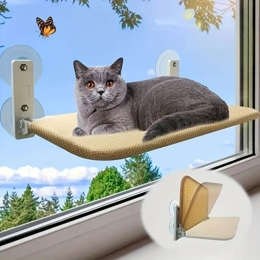Hamac Pliable À Ventouse Pour Chats