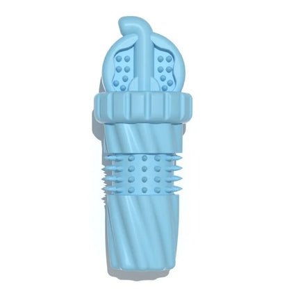 Brosse À Dents En Caoutchouc Pour Chiots Et Petits Chiens Avec Structure À Picots