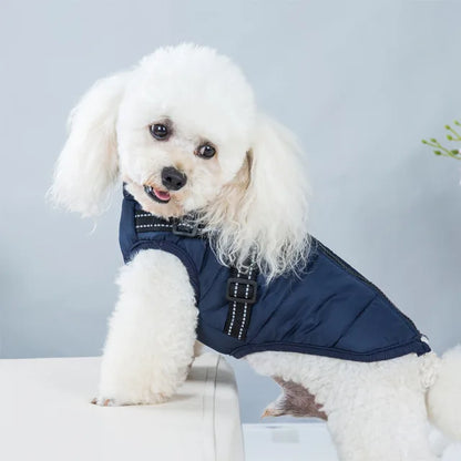 Veste Pour Chien Coupe-vent Et Imperméable Avec Harnais Intégré