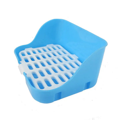La Litière en Plastique avec Grille D' Aération - Pratique et Facile à Nettoyer