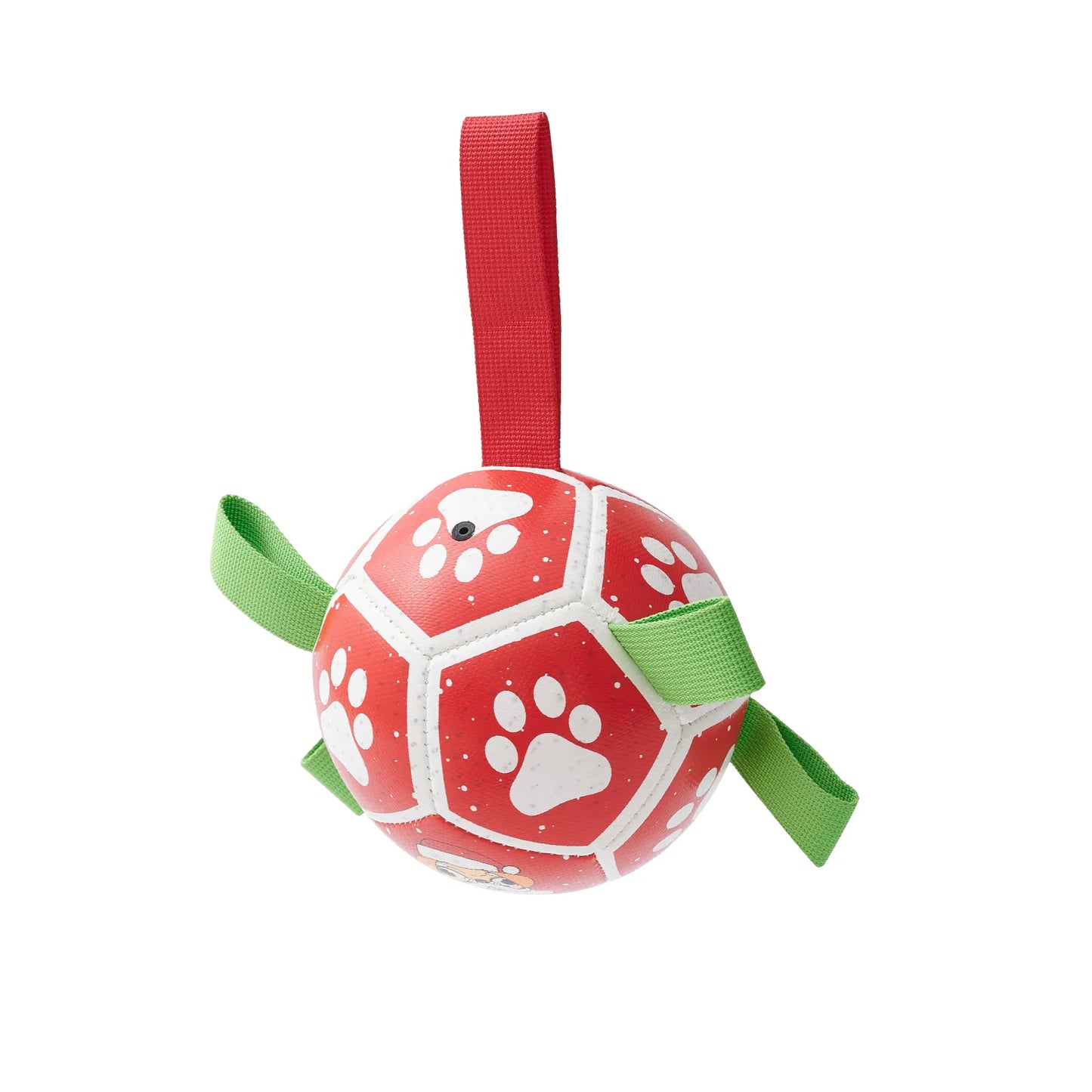 Jouet Interactif pour Chien en Forme de Boule - avec Corde en Nylon et Poignées