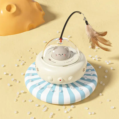 Jouet Laser UFO Pour Chats