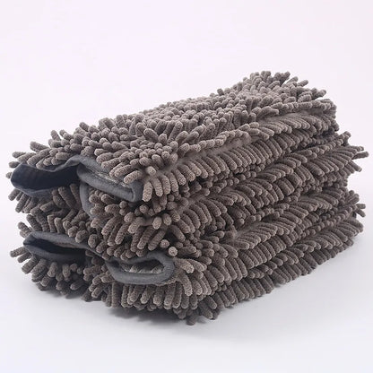 Gant Absorbant pour Chien avec Patte Brodée pour un Séchage Rapide
