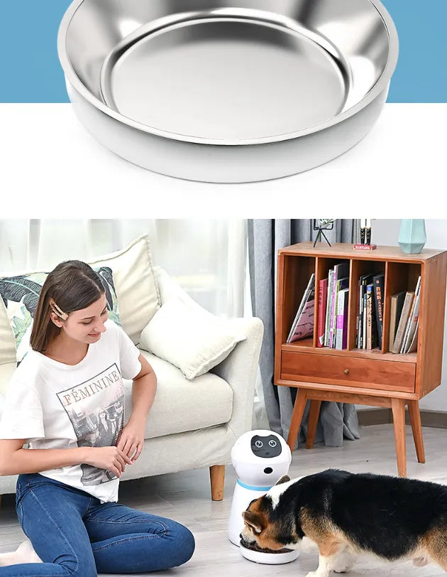 Distributeur Automatique de Nourriture pour Chiens avec Affichage Numérique