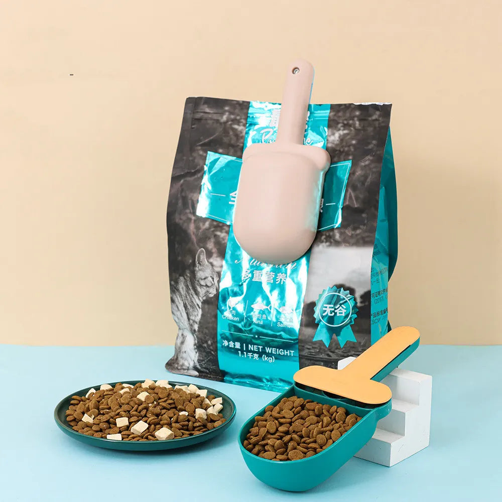 Les Cuillères de Mesure de Nourriture pour Chiens et Chats - Cuillère de Nourriture Design Mignonne en Forme de Coupe de Glace