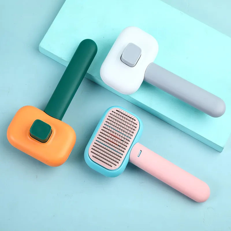 Brosse à Cheveux avec Fonction de Démêlage - Conception Innovante pour le Soulagement de la Douleur et le Démêlage Rapide