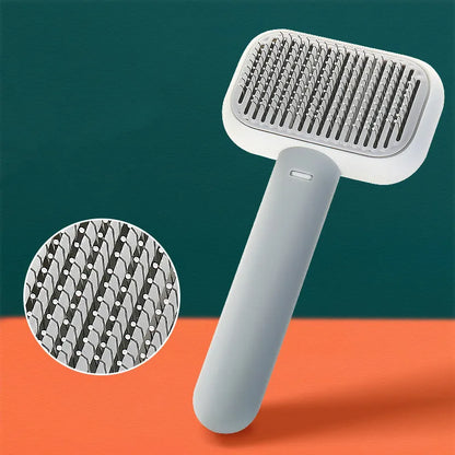 Brosse à Cheveux avec Fonction de Démêlage - Conception Innovante pour le Soulagement de la Douleur et le Démêlage Rapide