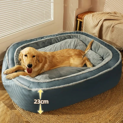Lit pour Chien à Bords Hauts - Lit Confortable pour Animaux Domestiques au Design Moderne