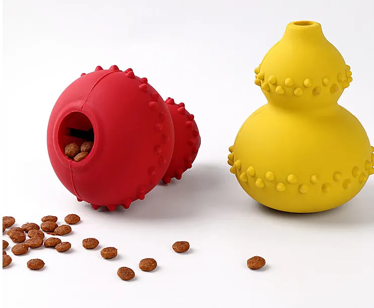 Jouets pour Chiens avec Distributeur de Friandises - Jouets Interactifs à Mâcher pour Chiens