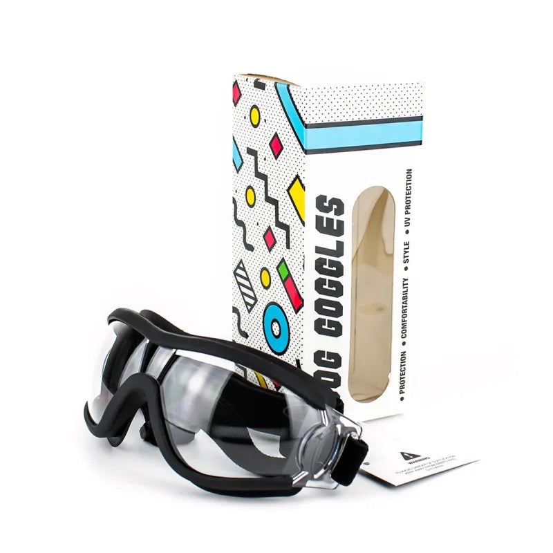 Lunettes De Protection Pour Chiens - Lunettes Anti-UV Et Coupe -Vent Pour Animaux De Compagnie