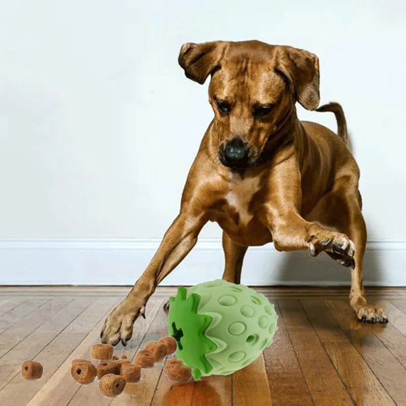 Jouets À Mâcher Pour Chiens - Jouets Interactifs En Forme De Fraise En Caoutchouc