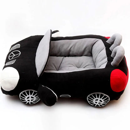 Lit pour Chien Douillet en Design de Poussette pour Petits Chiens et Chiots