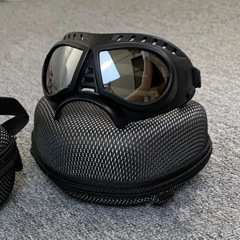 Lunettes De Protection Pour Chiens - Lunettes Anti-UV Et Coupe -Vent Pour Animaux De Compagnie