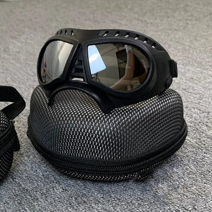 Lunettes De Protection Pour Chiens - Lunettes Anti-UV Et Coupe -Vent Pour Animaux De Compagnie