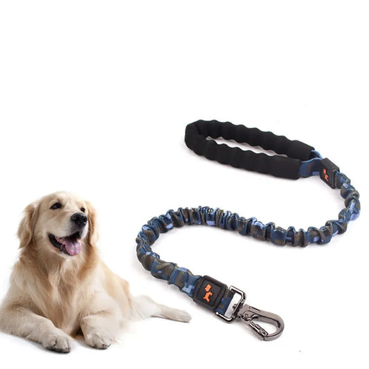 Laisse Élastique Pour Chiens Avec Amortisseur - Laisse Réglable En Nylon Pour Chiens