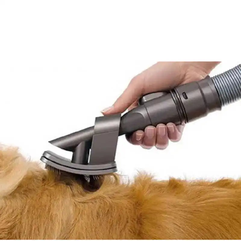 Brosse pour Poils D' Animaux - Accessoire pour Aspirateur pour le Soin des Animaux Domestiques et le Nettoyage du Pelage