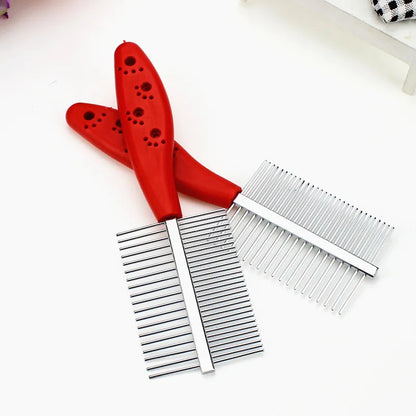 Set de Peignes de Soins Capillaires - Peignes Professionnels pour Volume et Styling en Rouge et Noir