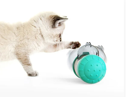 Jouet à Friandises Interactif pour Chiens et Chats - Jouet à Mâcher avec Distributeur de Nourriture
