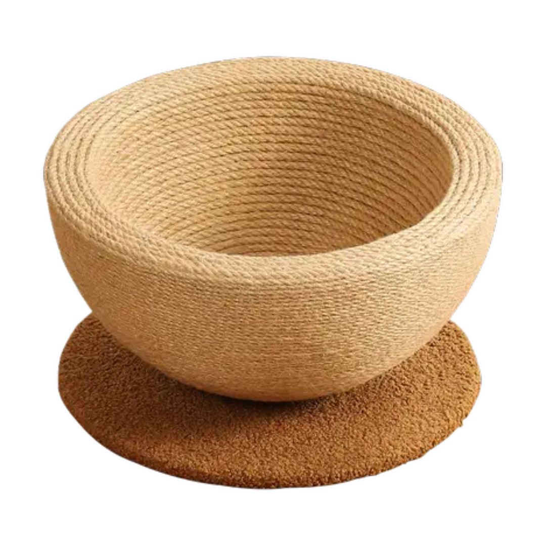 Boule À Gratter Et À Dormir Pour Chats En Sisal