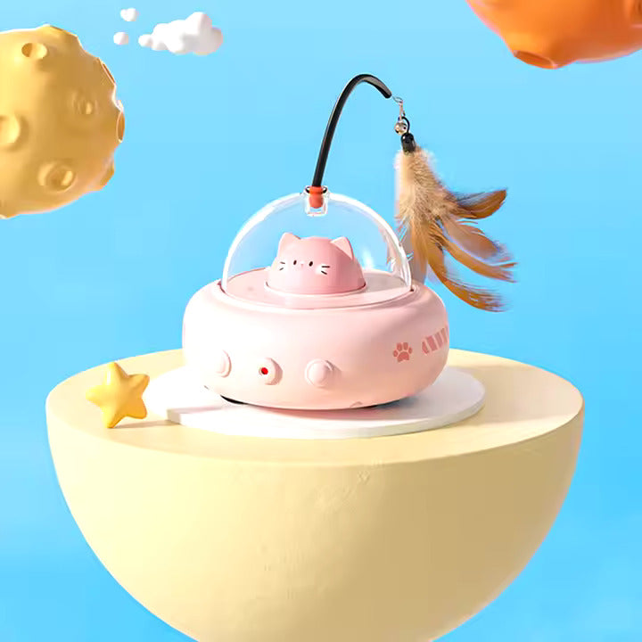 Jouet Laser UFO Pour Chats