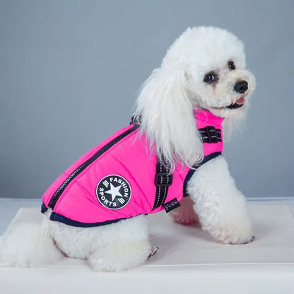 Veste Pour Chien Coupe-vent Et Imperméable Avec Harnais Intégré